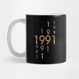 Année de naissance 1991 Mug